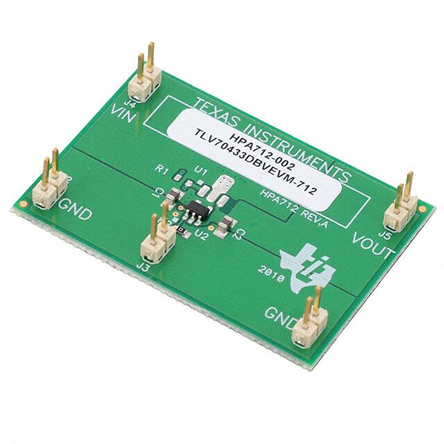 TLV70433DBVEVM-712 Texas Instruments  Cartes d'évaluation - Régulateurs de tension linéaires